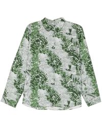 JNBY - Misty-Print H-Silhouette Long-Sleeve Shirt - Lyst