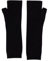 Zadig & Voltaire - Mity Ribbed-Knit Fingerless Gloves - Lyst
