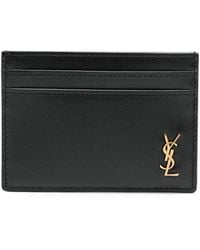 Saint Laurent - Kartenetui Mit Cassandre-Logo - Lyst