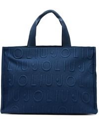 Liu Jo - Petrol-Colored Tote Bag - Lyst