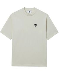 Izzue - Heart-Motif T-Shirt - Lyst