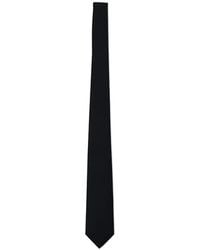 Giorgio Armani - Pointed-Tip Adjustable Tie - Lyst