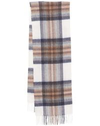 N.Peal Cashmere - Check Cashmere Scarf - Lyst