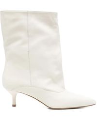 GISÉL MOIRÉ - Pointed-Toe Boots - Lyst