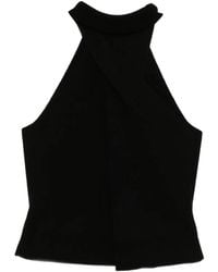 Monse - Twisted Roll Neck Top - Lyst