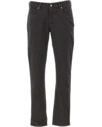 Re-hash - Rubens Z Stretch Broek Met Logopatch - Lyst