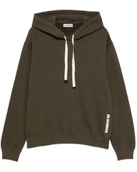 Jil Sander - Hoodie À Logo Imprimé - Lyst
