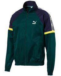 PUMA - Zip-Fastening Sweatshirt - Lyst