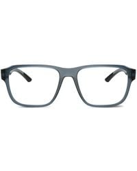 Prada Linea Rossa - Brille Mit Eckigem Gestell - Lyst