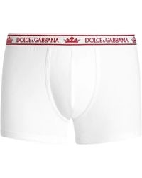 Dolce & Gabbana - Logo-Waistband Boxers (Set Of Three) - Lyst