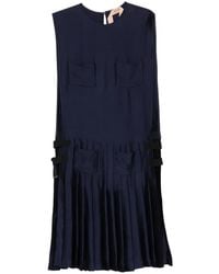 N°21 - Patch-Pocket Pleated Dress - Lyst