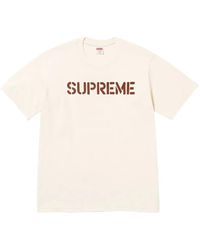 Supreme - Logo-Print T-Shirt - Lyst