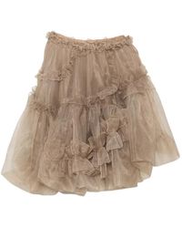 Ermanno Scervino - Ruffled Tiered Midi Skirt - Lyst