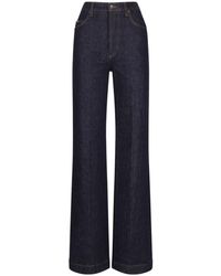 Dolce & Gabbana - High-rise Flared Jeans - Lyst