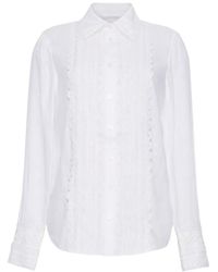 Cara Cara - Ideal Lace-Detail Shirt - Lyst