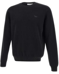 Maison Kitsuné - Trui Met Geborduurde Vos - Lyst