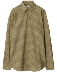 Burberry - Geruit Overhemd - Lyst