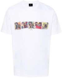 PS by Paul Smith - Zebras Organic Cotton T-shirt - Lyst