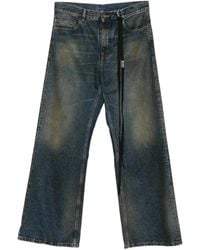 Ann Demeulemeester - Faded Wide-Leg Jeans - Lyst