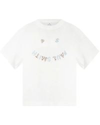 Paul Smith - Smiley-Face T-Shirt - Lyst