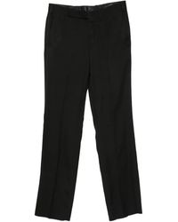 Lardini - Pressed-Crease Tailored Trousers - Lyst