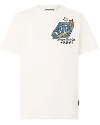 Philipp Plein - Embroidered Logo-Patch T-Shirt - Lyst