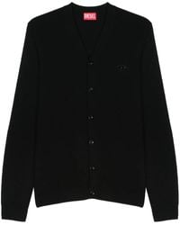 DIESEL - Cardigan Aus Wolle Und Kaschmir - Lyst