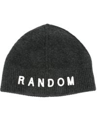 Random Identities - Gebürstete Beanie Mit Logo-Stickerei - Lyst