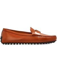Tod's - T Timeless Leather Loafers - Lyst