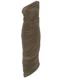 Norma Kamali - Diana Ruched Dress - Lyst