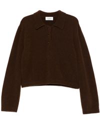 Laneus - Buttoned Polo Top - Lyst
