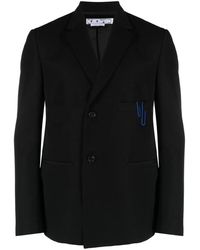 Off-White c/o Virgil Abloh - Wool Single-breasted Blazer - Lyst
