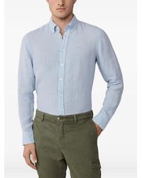 Hackett - Brompton Button-Down Linen Shirt - Lyst