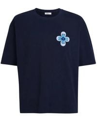 Commas - Embroidered Cotton T-Shirt - Lyst