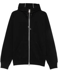 Sacai - Zip-Up Drawstring Hoodie - Lyst
