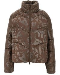 EA7 - Plumífero con logo estampado - Lyst