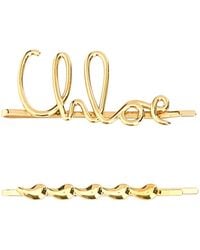 Chloé - Iconic Hair Clips - Lyst