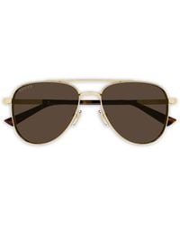Gucci - Gg1962S Double-Bridge Sunglasses - Lyst