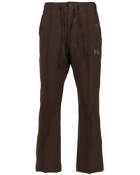 Needles - Butterfly-Embroidered Trousers - Lyst