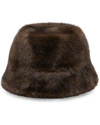 P.A.R.O.S.H. - Faux-Fur Bucket Hat - Lyst