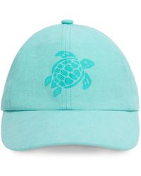 Vilebrequin - Turtle-Print Baseball Cap - Lyst