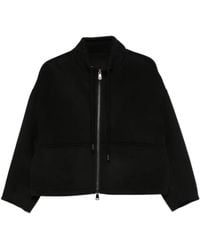 Giorgio Brato - Drawstring High-Neck Jacket - Lyst