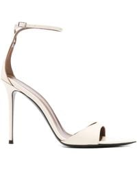 Giuseppe Zanotti - Intriigo Leather Heel Sandals - Lyst