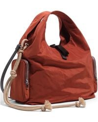 Bimba Y Lola - Medium Rust Nylon Handbag - Lyst