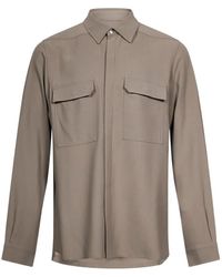 Rick Owens - Flap-Pocket Shirt - Lyst