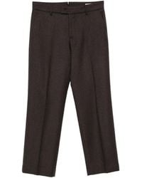 Berwich - Pressed-Crease Belt-Loop Trousers - Lyst