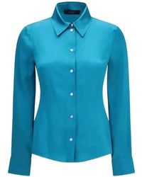 Gucci - Silk Satin Shirt - Lyst