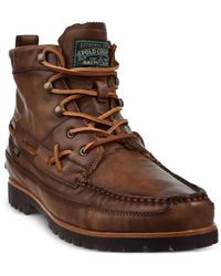 Polo Ralph Lauren Radbourne High Lace Up Boots in Brown for Men Lyst