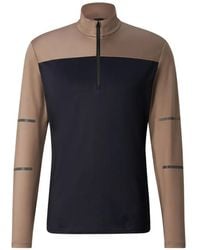Bogner Fire + Ice - Phil Colour-Block Zip-Up Performance Top - Lyst