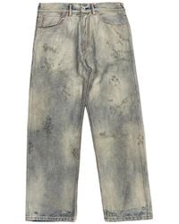 Evisu - Jean Délavé À Effet Usé - Lyst